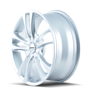 17" TOUREN WHEELS TR22 | 3222 HYPER SILVER FINISH RIMS - Image 2