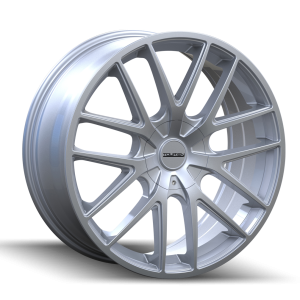17" TOUREN WHEELS TR60 | 3260 HYPER SILVER FINISH RIMS