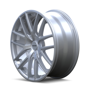 17" TOUREN WHEELS TR60 | 3260 HYPER SILVER FINISH RIMS - Image 2