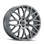 17" TOUREN WHEELS TR76 | 3276G GRAPHITE FINISH RIMS