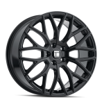 17" TOUREN WHEELS TR76 | 3276 GLOSS BLACK FINISH RIMS