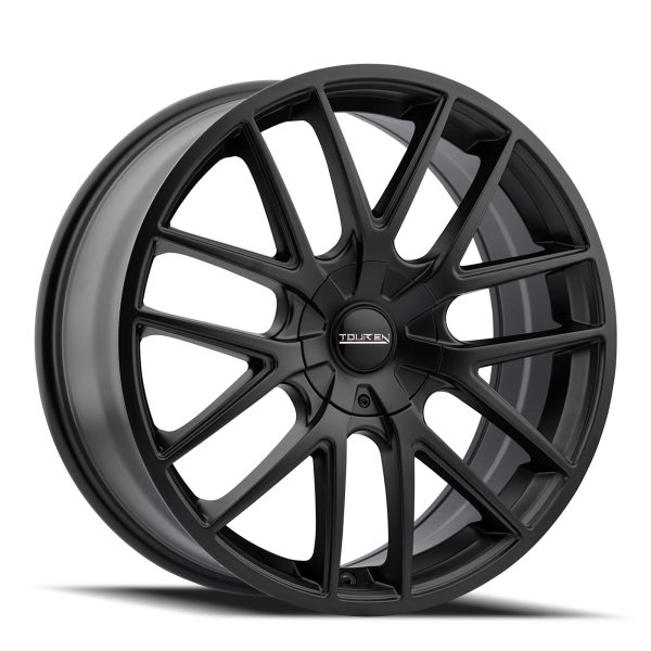 TR60-20x85-Matte-001 17" TOUREN WHEELS TR60 | 3260 MATTE BLACK FINISH RIMS