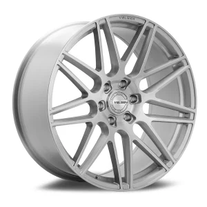 22" VELGEN WHEELS VFF-9 BRUSHED CLEAR FINISH RIMS
