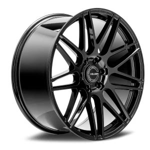 24" VELGEN WHEELS VFF-9 GLOSS BLACK FINISH RIMS - Image 2