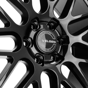24" VELGEN WHEELS VFF-9 GLOSS BLACK FINISH RIMS - Image 3