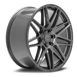 24" VELGEN WHEELS VFF-9 GLOSS GUNMETAL FINISH RIMS - Image 2