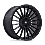 20" ASANTI BLACK LABEL WHEELS VICEROY GLOSS BLACK FINISH RIMS