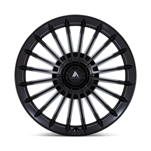 20" ASANTI BLACK LABEL WHEELS VICEROY GLOSS BLACK FINISH RIMS - Image 2