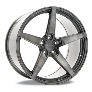 22" VELGEN WHEELS CLASSIC5 V2 BRUSHED TITANIUM FINISH RIMS