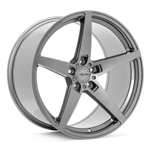 22" VELGEN WHEELS CLASSIC5 V2 GLOSS GUNMETAL FINISH RIMS