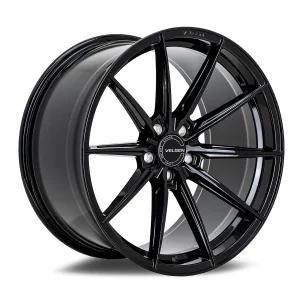 22" VELGEN WHEELS VF10 GLOSS BLACK FINISH RIMS