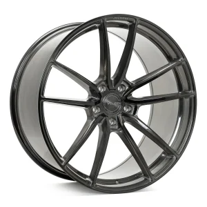 22" VELGEN WHEELS VF5 BRUSHED TITANIUM FINISH RIMS