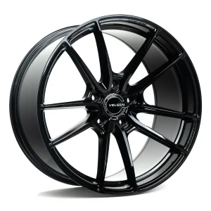 20" VELGEN WHEELS VF5 GLOSS BLACK METALLIC FINISH RIMS