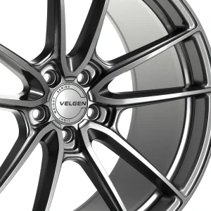 19" VELGEN WHEELS VF5 GLOSS GUNMETAL FINISH RIMS - Image 3