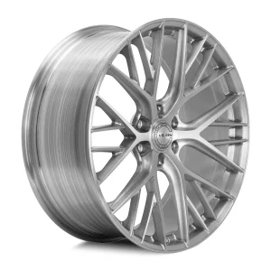 24" VELGEN WHEELS VFF-12 BRUSHED CLEAR FINISH RIMS - Image 2