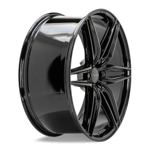 24" VELGEN WHEELS VFF-6 GLOSS BLACK FINISH RIMS - Image 2