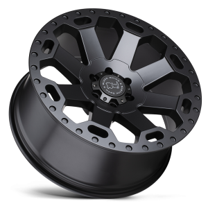 17" BLACK RHINO WHEELS WARLORD MATTE GUNMETAL FINISH RIMS - Image 2