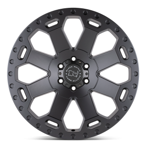 17" BLACK RHINO WHEELS WARLORD MATTE GUNMETAL FINISH RIMS - Image 3