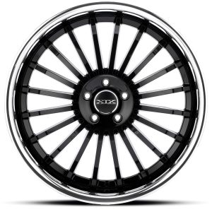22" XIX WHEELS X59 GLOSS BLACK CHROME LIP FINISH - Image 3