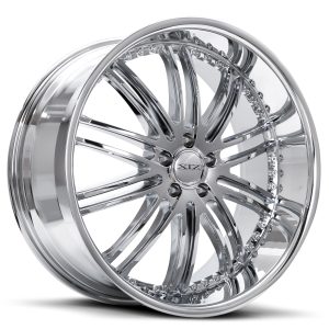20" XIX WHEELS X23 CHROME FINISH RIMS