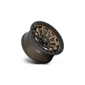 17" FUEL WHEEL D696 COVERT BRONZE WITH BLACK LIP OFF-ROAD RIMS - Image 2