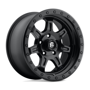 17" FUEL WHEELS D572 JM2 MATTE BLACK FINISH OFF-ROAD RIMS