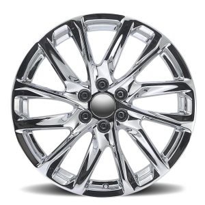 20" FACTORY REPRODUCTIONS WHEELS FR98 ESCALADE 12 SPOKE CHROME FINISH RIMS - Image 2