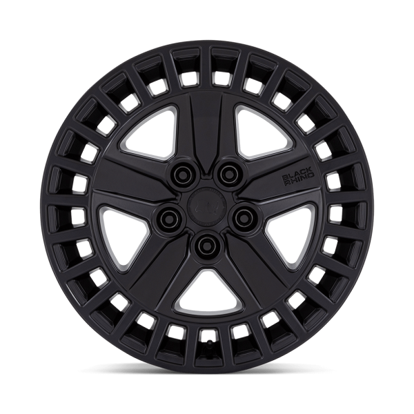 18" BLACK RHINO WHEELS ALSTON BR005 MATTE BLACK FINISH CROSSOVER RIMS