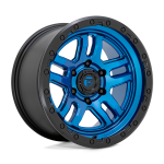 17" FUEL WHEELS D790 AMMO BLUE WITH BLACK LIP OFF-ROAD RIMS
