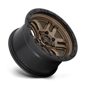 17" FUEL WHEELS D702 AMMO BRONZE WITH BLACK RING OFF-ROAD RIMS - Image 2