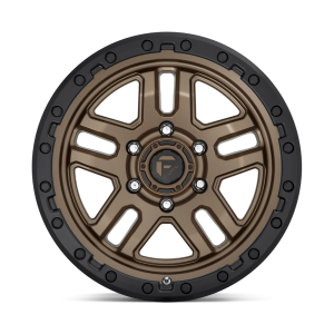 17" FUEL WHEELS D702 AMMO BRONZE WITH BLACK RING OFF-ROAD RIMS - Image 3