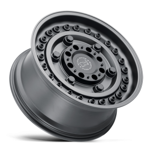 18" BLACK RHINO WHEELS ARMORY MATTE GUNBLACK FINISH OFF-ROAD RIMS - Image 2