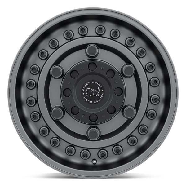 18" BLACK RHINO WHEELS ARMORY MATTE GUNBLACK FINISH OFF-ROAD RIMS