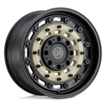 18" BLACK RHINO WHEELS ARSENAL SAND ON BLACK FINISH OFF-ROAD RIMS