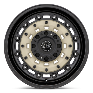 18" BLACK RHINO WHEELS ARSENAL SAND ON BLACK FINISH OFF-ROAD RIMS