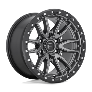 20x10" FUEL WHEELS D680 REBEL MATTE ANTHRACITE FINISH RIMS 6x139 ET-18 BUY 3 GET 1 FREE PROMO