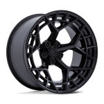 17" FUEL WHEELS FC873 CHARGER BLACKOUT FINISH 5-LUG OFF-ROAD RIMS
