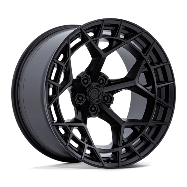 17" FUEL WHEELS FC873 CHARGER BLACKOUT FINISH 5-LUG OFF-ROAD RIMS