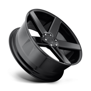 26" DUB WHEELS BALLER S216 GLOSS BLACK FINISH RIMS - Image 3
