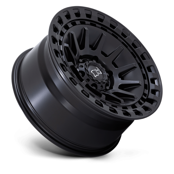 18" BLACK RHINO WHEELS BARRAGE BR009 MATTE BLACK FINISH OFF-ROAD RIMS