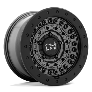 18" BLACK RHINO WHEELS BARRICADE GUNBLACK FINISH BLACK ROCK GUARD OFF-ROAD RIMS
