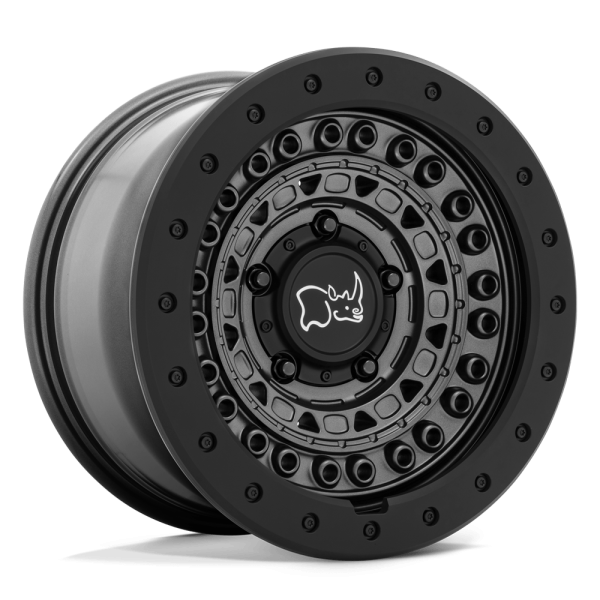 18" BLACK RHINO WHEELS BARRICADE GUNBLACK FINISH BLACK ROCK GUARD OFF-ROAD RIMS