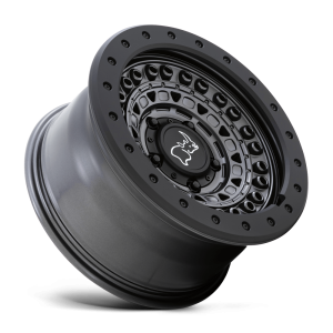 18" BLACK RHINO WHEELS BARRICADE GUNBLACK FINISH BLACK ROCK GUARD OFF-ROAD RIMS