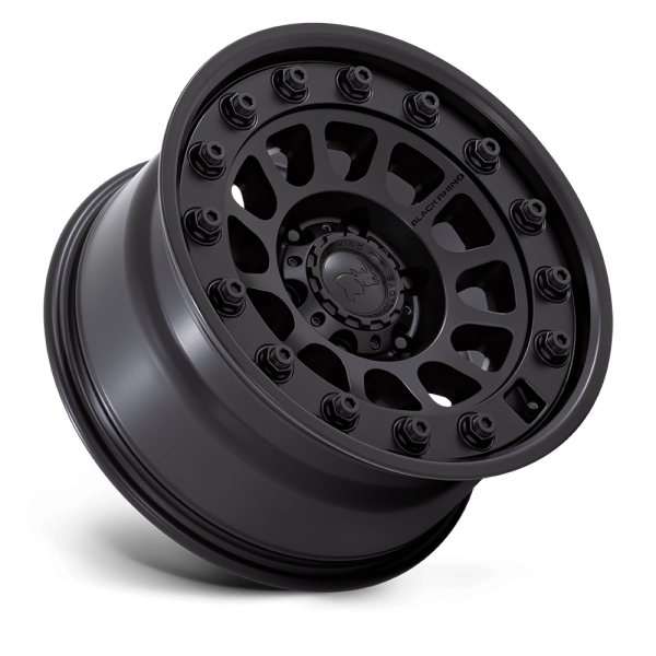 18" BLACK RHINO WHEELS OUTBACK BR012 MATTE BLACK FINISH OFF-ROAD RIMS
