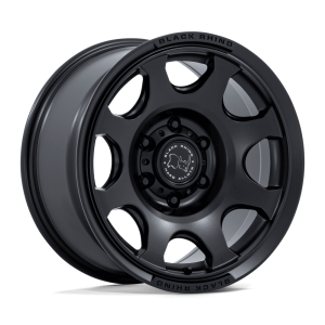 18" BLACK RHINO WHEELS TEMBO BR037 MATTE BLACK FINISH OFF-ROAD RIMS