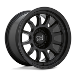 18" BLACK RHINO WHEELS RAPID MATTE BLACK FINISH ROTARY FORGED OFF-ROAD RIMS