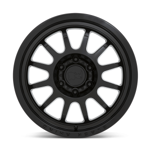 18" BLACK RHINO WHEELS RAPID MATTE BLACK FINISH ROTARY FORGED OFF-ROAD RIMS
