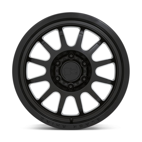 18" BLACK RHINO WHEELS RAPID MATTE BLACK FINISH ROTARY FORGED OFF-ROAD RIMS