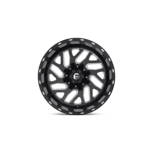 17" FUEL WHEELS D581 TRITON BLACK MILLED FINISH OFF-ROAD RIMS - Image 3