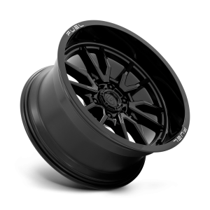 20x10" FUEL WHEELS D760 CLASH GLOSS BLACK FINISH RIMS  6x139 ET-18 BUY 3 GET 1 FREE PROMO - Image 2